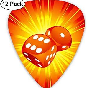 Double Red Dice Gitar Picks